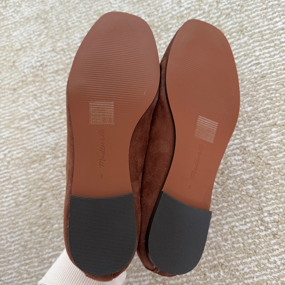 Madewell Greta Suede Flats Size 5 - Picture 5 of 6